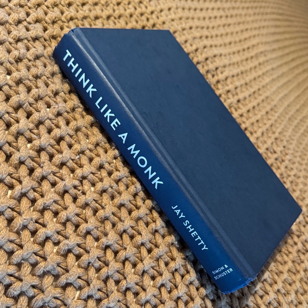 Think Like a Monk Book by Jay Shetty